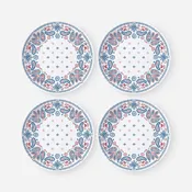American Holiday App Plates Melamine Set/4