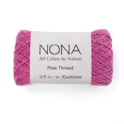 Cochineal #4, Fine Thread, Natural Dyed