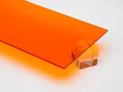 Amber Transparent Acrylic Sheet