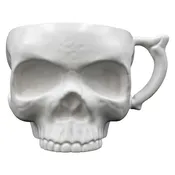 Anatomical Skull Mega Mug White