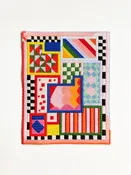 Amusant No.1 Needlepoint Artwork