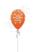 11in Hb Birthday Cake (Orange)