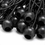 6" Ball Bungee Cords – Black & White Multi-Packs