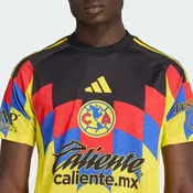 adidas Club América 25/26 Authentic Home Jersey – Yellow / Eagle Feather Graphics