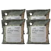 Bamboo Charcoal Odor Absorbing Bags – 4 Pack