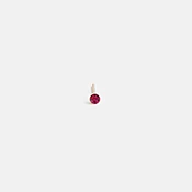 Large Kaya Stud with Ruby