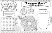 Coffee Shop Imprint Placemat
