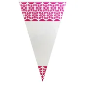 Pink Pattern – Plastic Cone