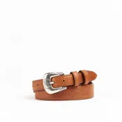 Allens Boots Exclusive - Calf Taper Belt - Cognac - 2Q-C
