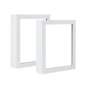 11x14 Deep Matte White Frame Kit - Set of 2