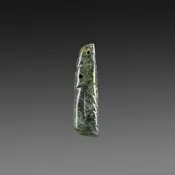 A Costa Rican Jadeite Bird-Celt Pendant, Early Classic Period, ca. 100 - 600 CE