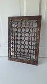 10 x 14 Antique Cast Iron Baseboard Vent, Antique Register Cover