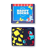 2-Pack Pasta & Scooter Socks Gift Set