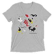 Exploding Lady Mouse T-Shirt