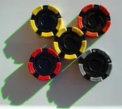 DFX™ Inline Hockey - Roller Hockey Pucks (5-Pack)