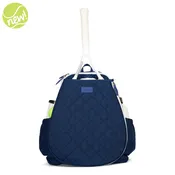 Game On Tennis Backpack - NAVY QUILTED