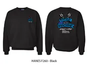 Hanes F260 10oz Crewneck Sweatshirt