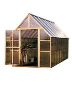 Mt. Rainier 8' x 16' Greenhouse Kit