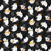 BOO WHOO! by Henry Glass and Co 1233G-90 Black – Glow