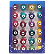 24 PC Thread Set - Jewel Tones