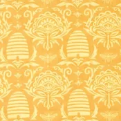 Honey Lavender Daisy Yellow 56082-24 By Moda Fabrics