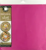 12x12 Canvas Sheet - Hot Pink