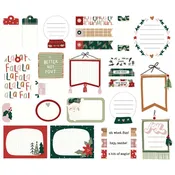 Boho Christmas - Journal Bits & Pieces - Simple Stories