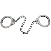 1912 Nickel Finish Leg Irons