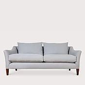 198cm Medium Lucy Sofa in Haze Dender Linen