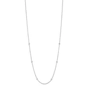 18" Eyeglass Chain - 18K White Gold