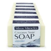 Silver Miracles Colloidal Silver Soap - 6 pack