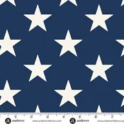 108" Americana / Large Star in Blue
