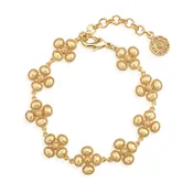 Berry Clover Linear Bracelet