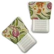 EMON-NUKI Cream Pink Green Flora