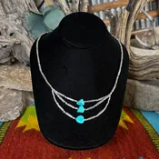 Beaded Necklace "Better Together" by Cowgirl Confetti CCNEC56