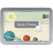 Cavallini & Co Sticky Notes in a Tin - Celestial
