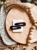Black Hair Clip Set
