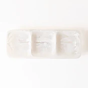 3 Part Tray in White Swirl, from Nashi Home
