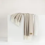 Fiji  Stripe Throw Dune