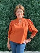 3/4 Sleeve Cotton Top