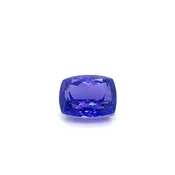 18.02 Carat Tanzanite Blue, AAAA Grade, Long Cushion Cut