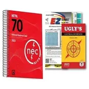 2023 NEC Code and Ugly's Electrical Reference Bundle