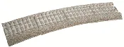 0-72 3-Rail Roadbed - Curved Sections -- 0-72 Full Curve