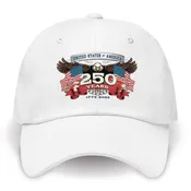 1776-2026 White Hat