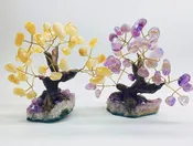 01 Amethyst and Citrine Trees, 20 PC Box, 16CM Approximately, $11.99 EA
