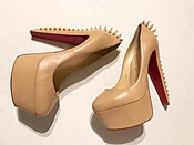 CHRISTIAN LOUBOUTIN SPIKE PUMPS