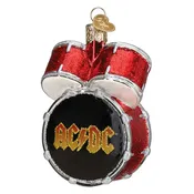 AC/DC Drum Set Ornament - Old World Christmas