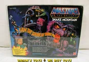 1983 Mattel MOTU Masters of the Universe Snake Mountain / First Release Evil Stronghold of Skeletor AFA 80+ #10184003