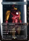 Commander's Plate (1733) (Rainbow Foil) [SLD - 1733]