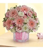Baby's First Block - Pink